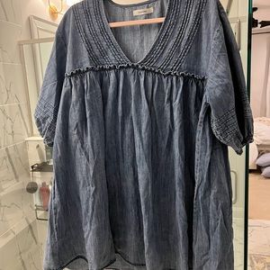 NWT Red Dress Boutique Chambray Shift Dress